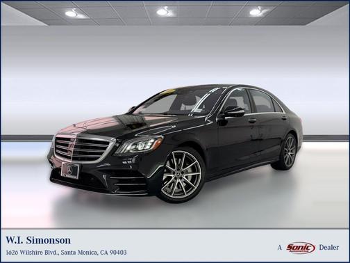 Black 2019 Mercedes-Benz S-Class S 560