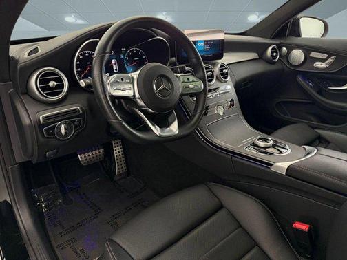 Black 2022 Mercedes-Benz C-Class Coupe