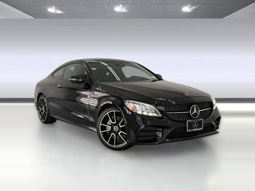 Black 2022 Mercedes-Benz C-Class Coupe