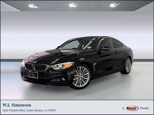 Black 2014 BMW 435 i