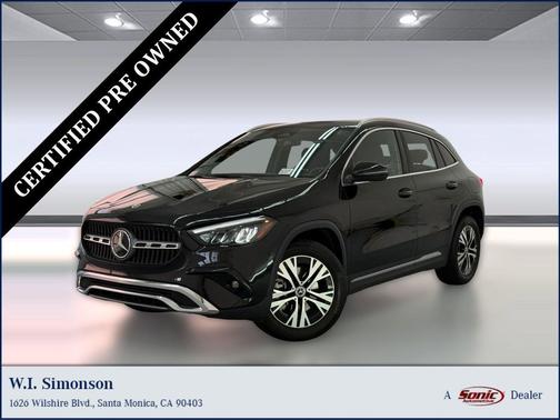 Night Black 2025 Mercedes-Benz GLA 250 4MATIC