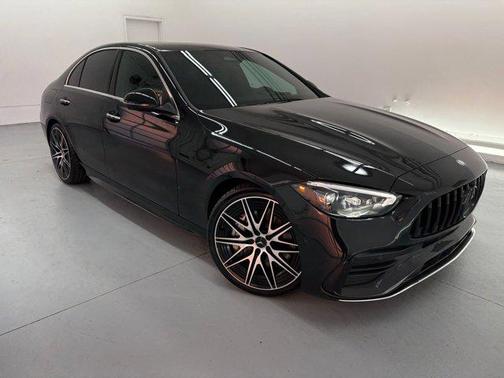 Obsidian Black Metallic 2024 Mercedes-Benz AMG C 43 4MATIC
