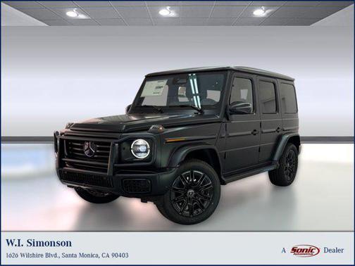 MANUFAKTUR Night Black Magno 2026 Mercedes-Benz G-Class G 550