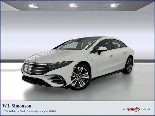 Polar White 2026 Mercedes-Benz EQS 450 4MATIC