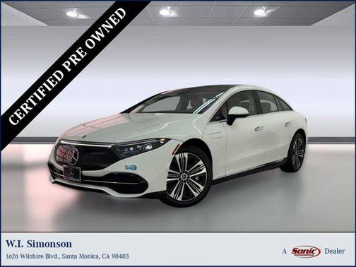 Polar White 2024 Mercedes-Benz EQS 450 4MATIC