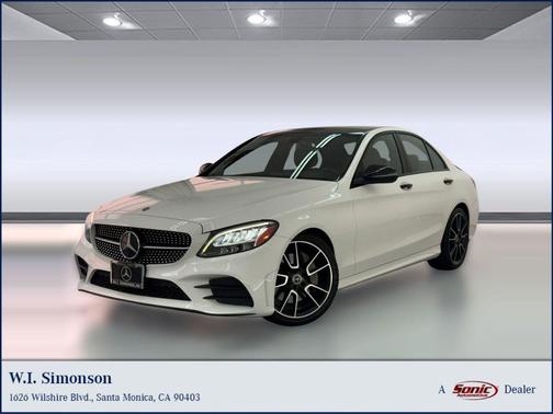 Polar White 2019 Mercedes-Benz C-Class C 300