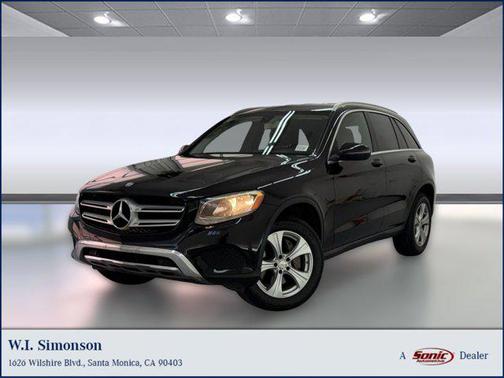 Black 2016 Mercedes-Benz GLC 300 Base
