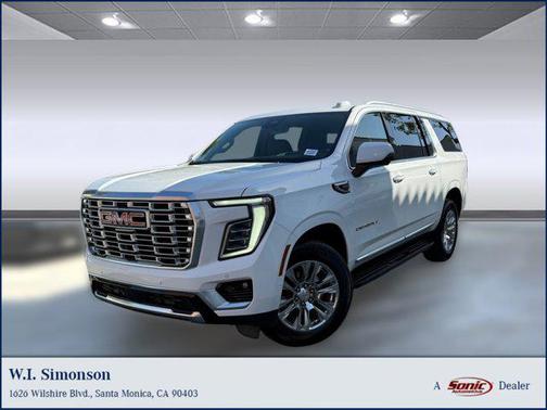 Summit White 2025 GMC Yukon XL Denali