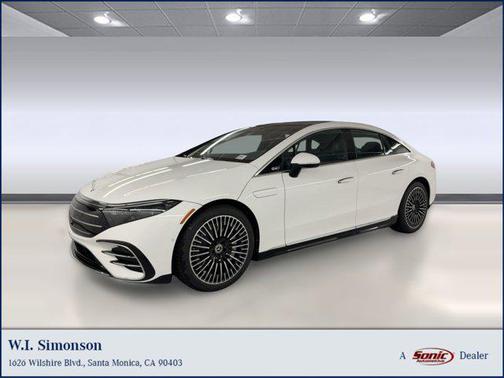 Polar White 2026 Mercedes-Benz EQS 450 4MATIC