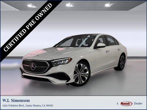Polar White 2024 Mercedes-Benz E-Class E 350