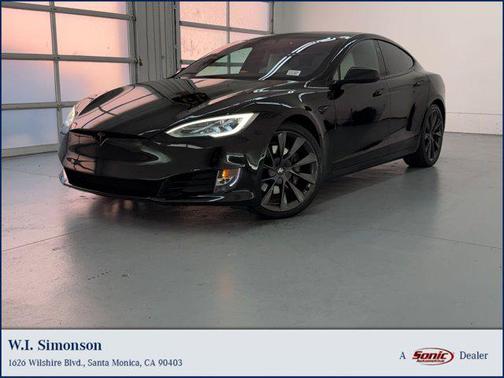 Black 2018 Tesla Model S 75D