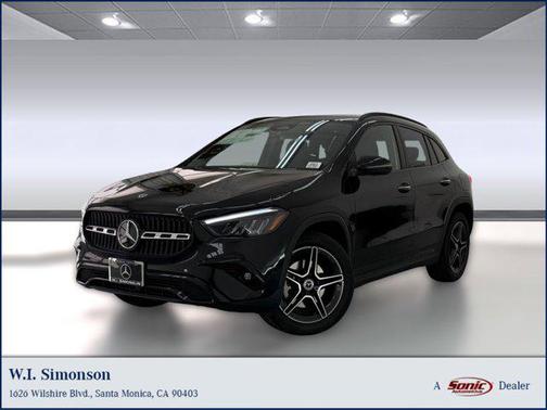 Night Black 2026 Mercedes-Benz GLA 250 4MATIC SUV