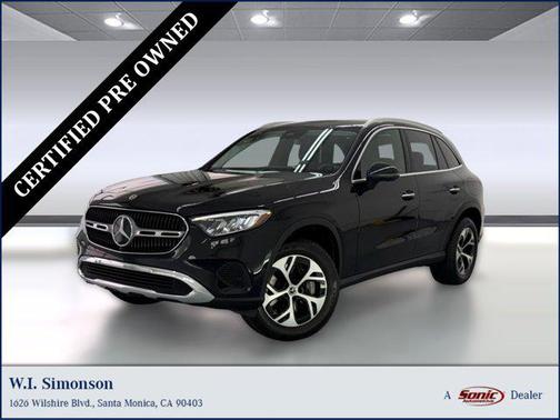 Black 2025 Mercedes-Benz GLC 350e Base