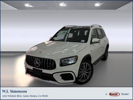 Polar White 2025 Mercedes-Benz AMG GLB 35 4MATIC SUV