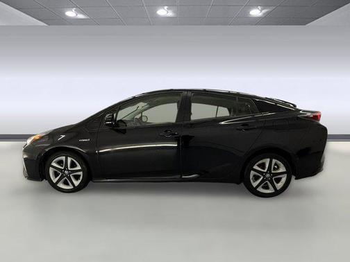Midnight Black Metallic 2017 Toyota Prius Three Touring