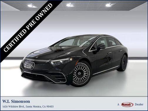 Obsidian Black Metallic 2023 Mercedes-Benz EQS 450 4MATIC