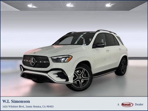 Polar White 2026 Mercedes-Benz GLE 580 4MATIC