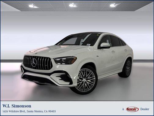 Polar White 2026 Mercedes-Benz AMG GLE 53 4MATIC+ Coupe SUV