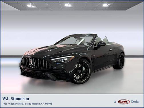 Obsidian Black Metallic 2026 Mercedes-Benz AMG CLE 53 4MATIC+