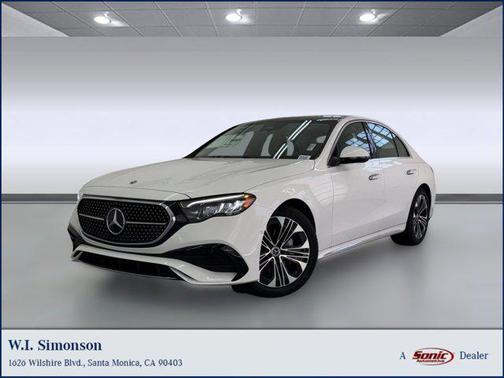 Polar White 2026 Mercedes-Benz E-Class E 350