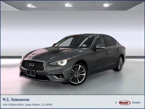 Graphite Shadow 2023 INFINITI Q50 3.0t LUXE