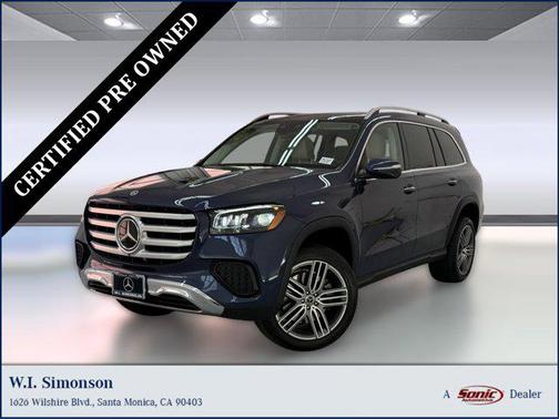 Twilight Blue Metallic 2024 Mercedes-Benz GLS 450 4MATIC