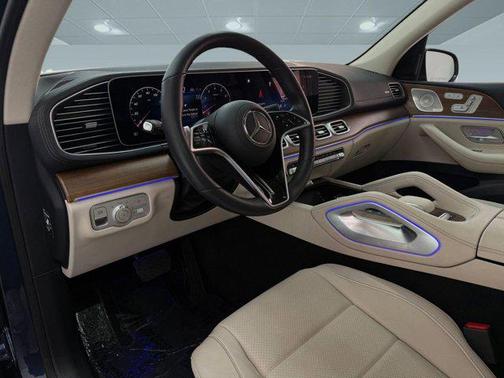 Twilight Blue Metallic 2024 Mercedes-Benz GLS 450 4MATIC