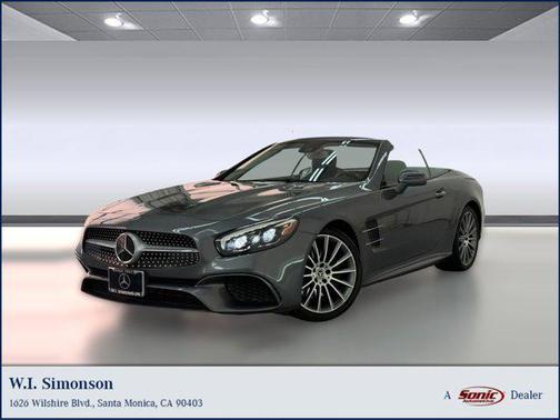 Selenite Grey Metallic 2020 Mercedes-Benz SL 450 SL 450