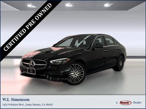 Black 2024 Mercedes-Benz C-Class C 300