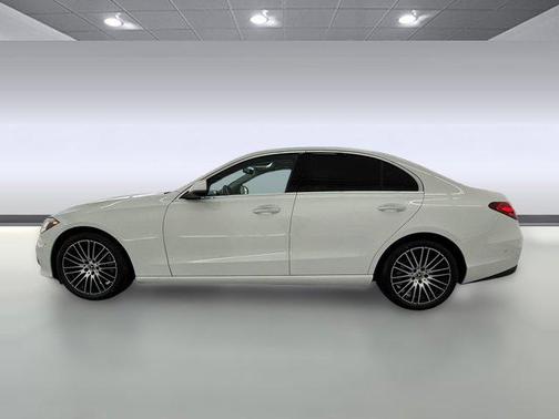 Polar White 2023 Mercedes-Benz C-Class Sedan