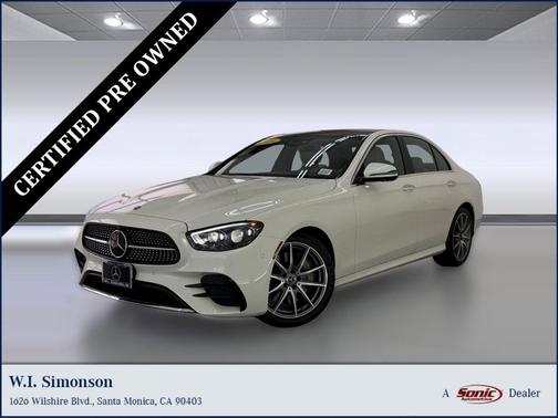 MANUFAKTUR Diamond White Metallic 2023 Mercedes-Benz E-Class E 350