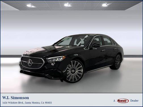 Black 2026 Mercedes-Benz E-Class E 350