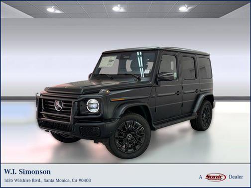 MANUFAKTUR Night Black Magno 2026 Mercedes-Benz G-Class G 550