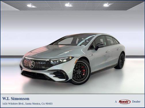 Cirrus Silver Metallic 2025 Mercedes-Benz AMG EQS 4MATIC