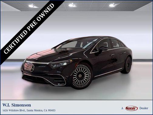 Obsidian Black Metallic 2023 Mercedes-Benz EQS 450 4MATIC