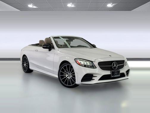 Polar White 2022 Mercedes-Benz C-Class Cabriolet