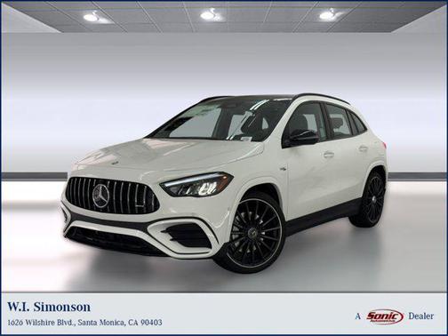 Polar White 2026 Mercedes-Benz AMG GLA 35 4MATIC