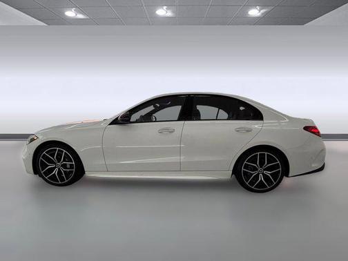 Polar White 2023 Mercedes-Benz C-Class Sedan