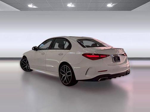 Polar White 2023 Mercedes-Benz C-Class Sedan