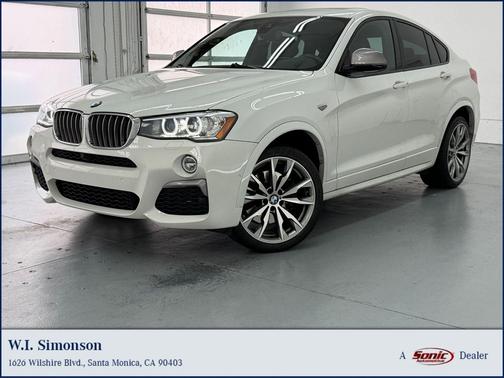 Alpine White 2018 BMW X4 M40i