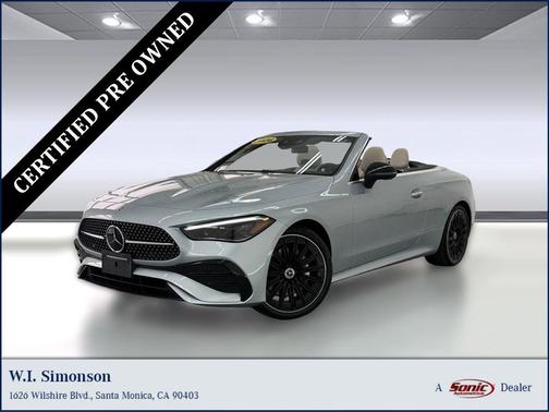 Cirrus Silver Metallic 2026 Mercedes-Benz CLE 300 4MATIC Cabriolet