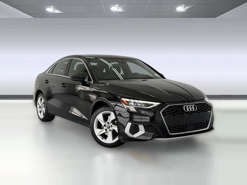 Brilliant Black 2023 Audi A3 Premium