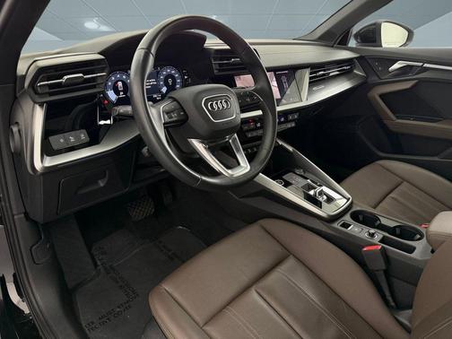 Brilliant Black 2023 Audi A3 Premium