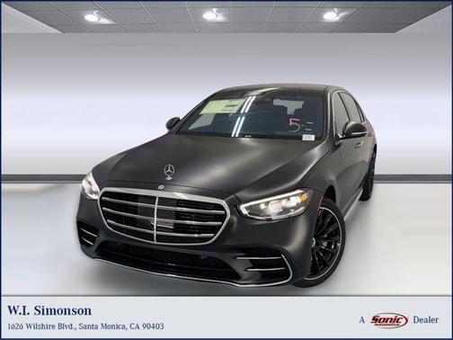 2026 Mercedes-Benz S-Class S 580 4MATIC