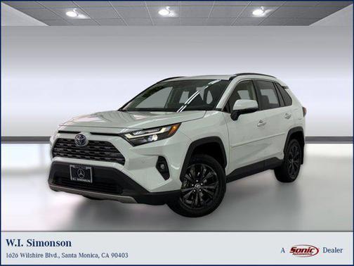 Wind Chill Pearl 2024 Toyota RAV4 Hybrid Limited