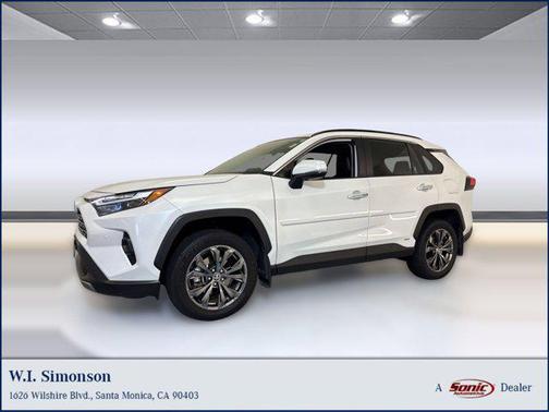 Wind Chill Pearl 2024 Toyota RAV4 Hybrid Limited