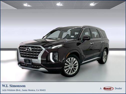 Sierra Burgundy 2020 Hyundai PALISADE Limited