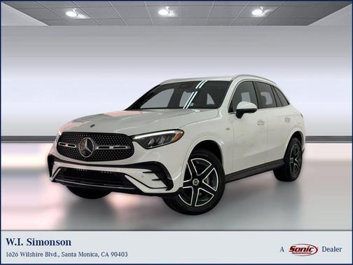 Polar White 2025 Mercedes-Benz GLC 350e