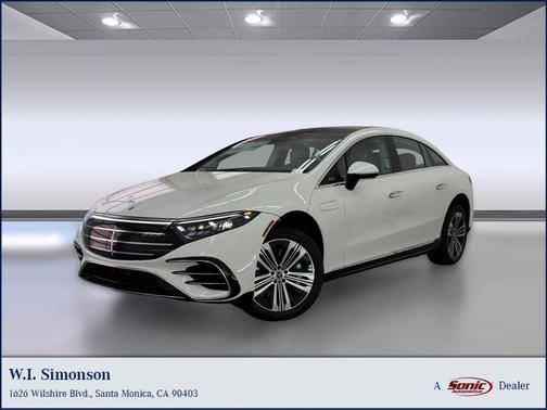 Polar White 2026 Mercedes-Benz EQS 450 4MATIC