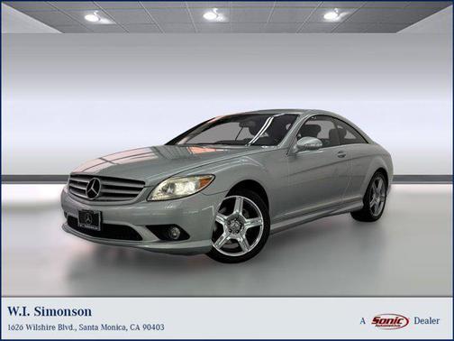 Silver 2008 Mercedes-Benz CL-Class V8